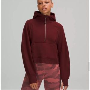 Lululemon scuba oversized half-zip hoodie